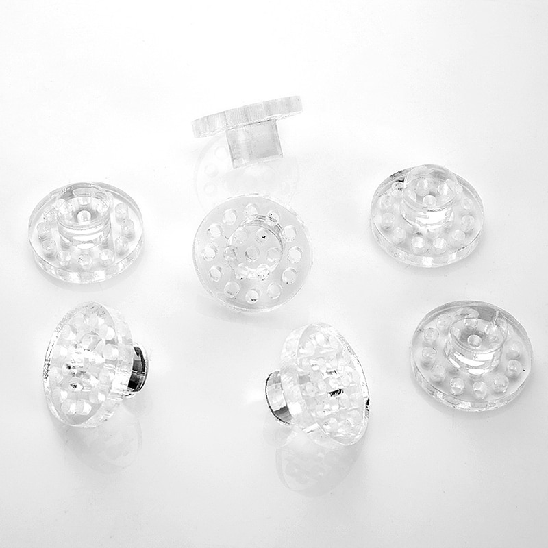 Clear Acryl 5Pcs Coral Frag Stekkers Aquarium Coral Frag Rack Stekkers Houder Fish Tank Marine Reef Accessoire Deel Niet giftig: 5pcs
