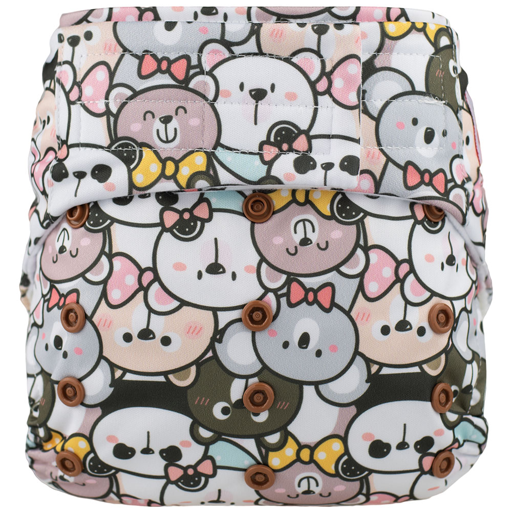 Pattern Hook &amp; Loop Cloth Diaper Cover Washable Baby Boy Girl Nappy Child Infant