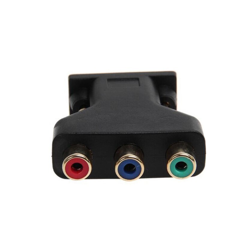 VGA to 3 RCA Adapter RGB Video Female to HD 15-Pin VGA Style Component Video Jack Adapter Plug VGA Converter Adapter