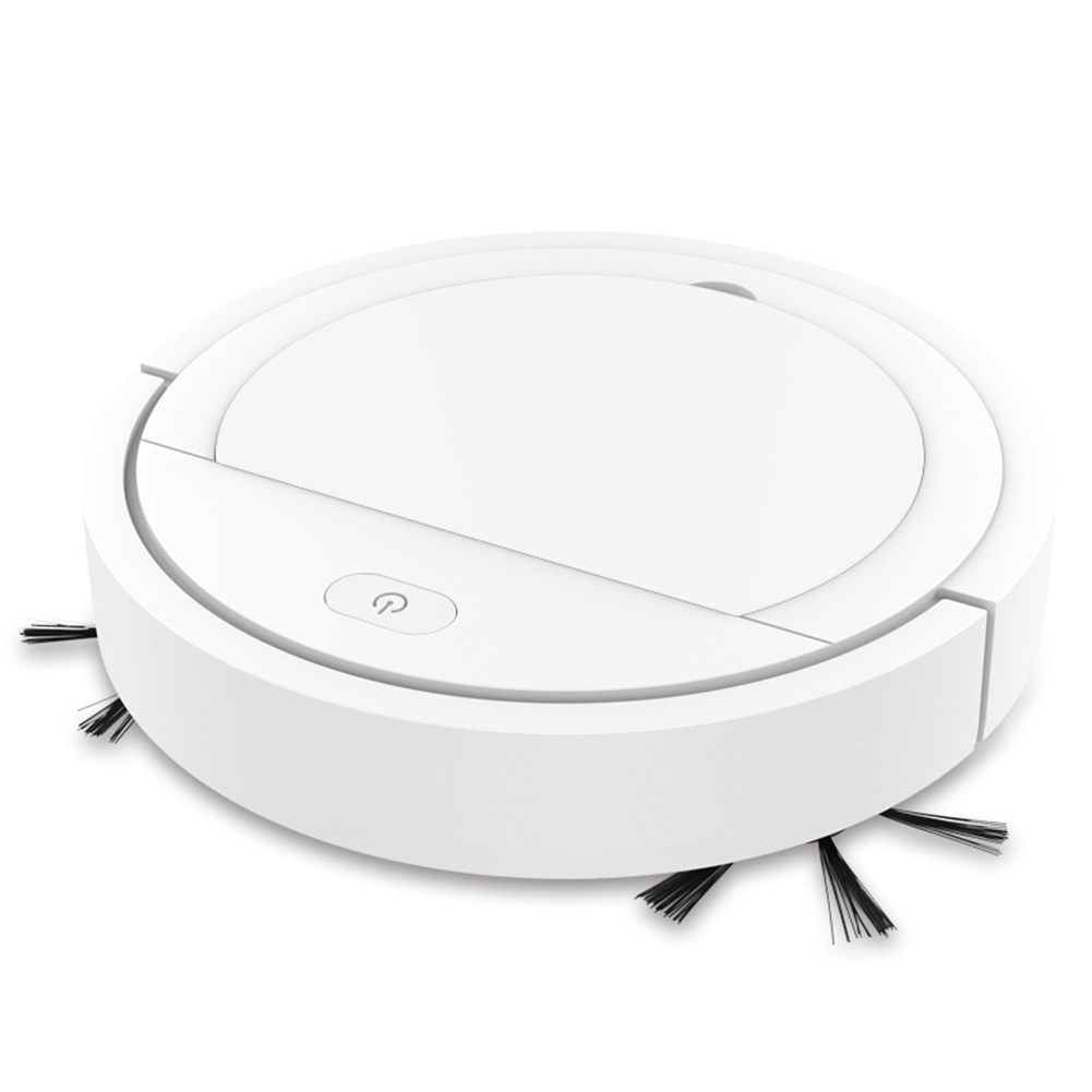 Heißer Multifunktionale USB Aufladbare Reinigung Maschine Staubsauger Kehr Roboter: fest Weiß