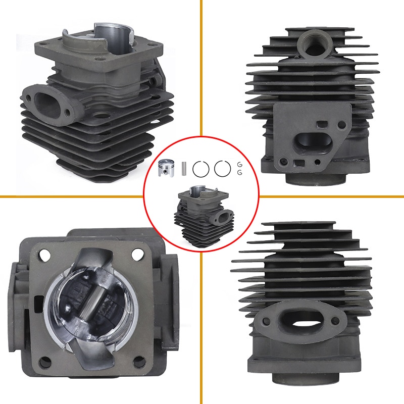 CMCP Lawn Mower Cylinder Piston Kit Set For TL33 CG330 1E36F Dia 36mm Brush Cutter Grass Trimmer Cylinder Set