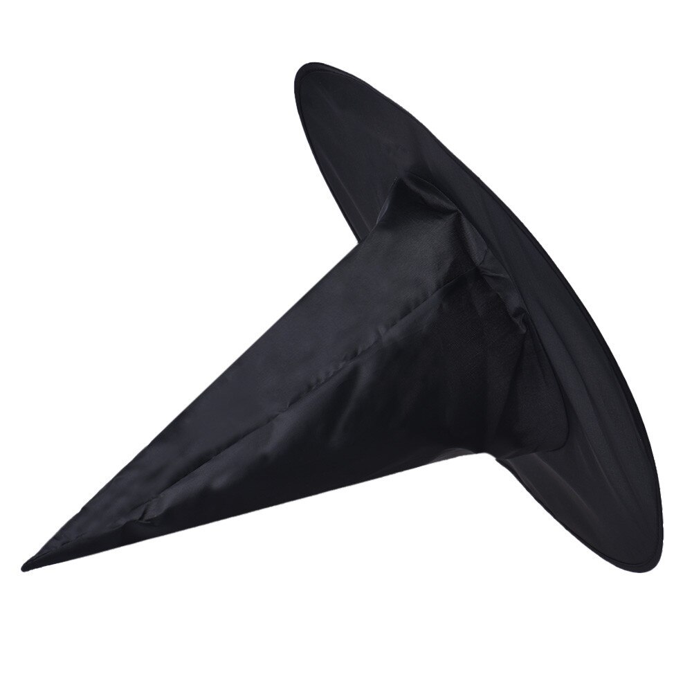 1PC Halloween Witch Hat Caps Masquerade Party Decoration Adult Womens Black Witch Hat For Halloween Costume Accessory Caps
