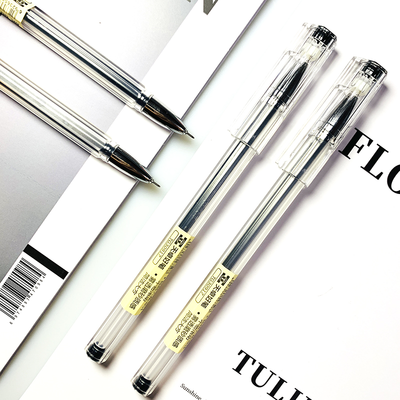 TG30917 Japan Simple Natural Style Pen 0.35mm Gel Pen Black Blue Red Ink School Office Student Exam Writing Stationery Supply