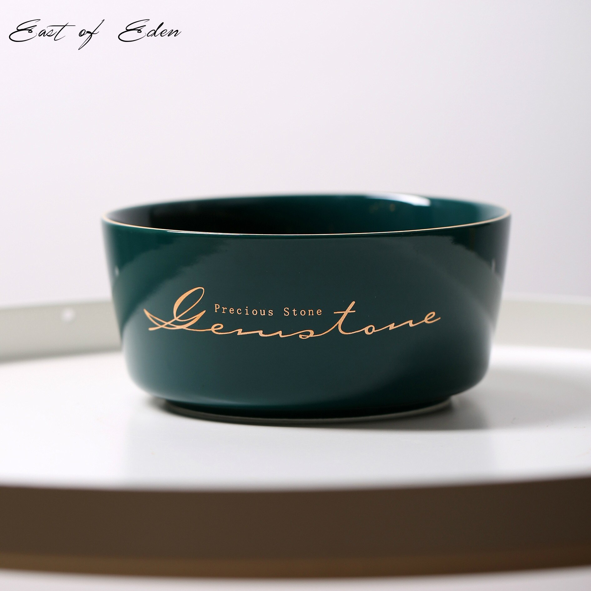Oosten van Eden Nordic stijl servies groen Phnom Penh serie effen kleur kleine keramische kom ins servies: precious