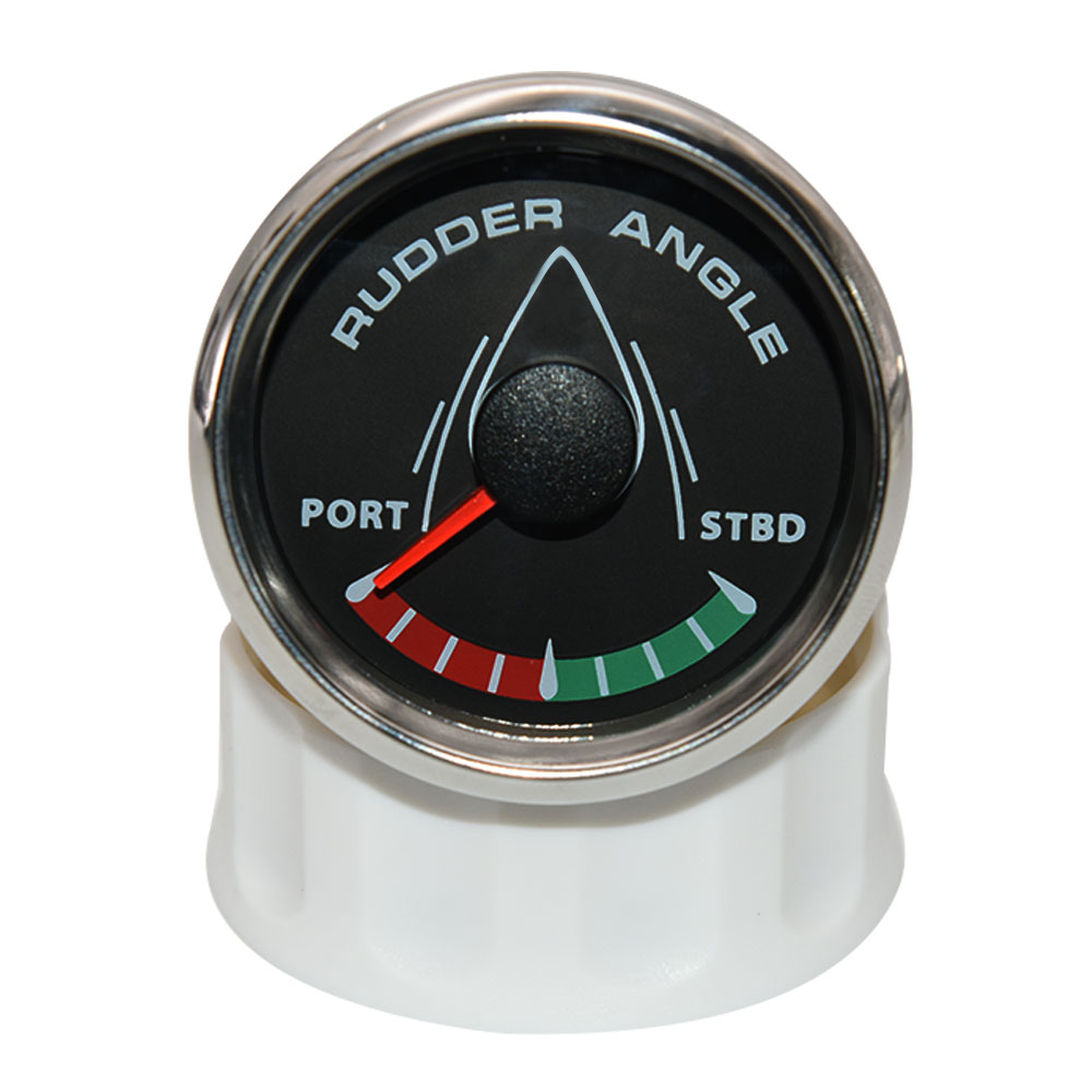 12V/24V Rudder Angle Sensor Stainless Steel fit Marine Boat Rudder Angle Indicator Gauge Fit Boat Marine Rudder Angle Indicator: Type A Gauge