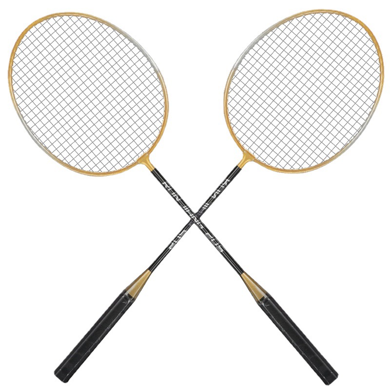 2pcs Badminton Rackets Set Ultra Light Double Badminton Racquet Titanium Alloy Lightest Playing Badminton Whole -40