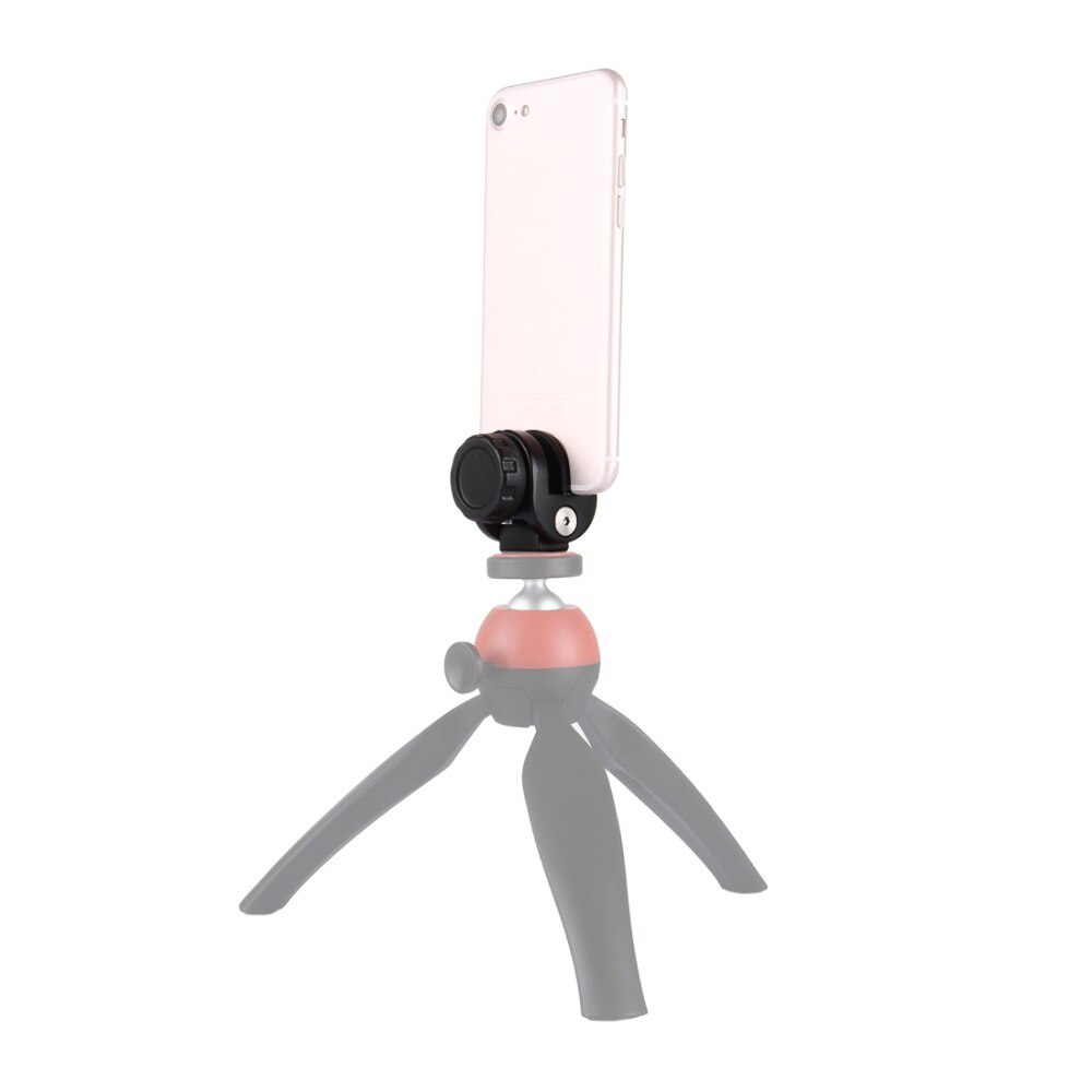 Puluz Telefoon Mount Metalen Klem Voor 360 Graden Rotatie Panoramisch Hoofd Alleen Smartphones Clip Houder Met 1/4 Srew Gat