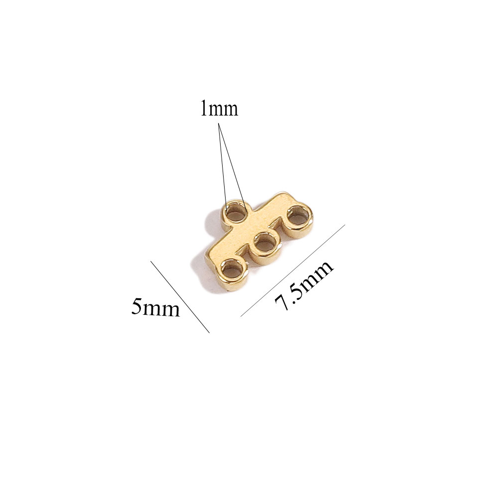 20 stuks ketting armband laag sluiting hanger borgtocht connector DIY roestvrijstalen connectoren sluitingen voor sieraden maken benodigdheden: Blauw