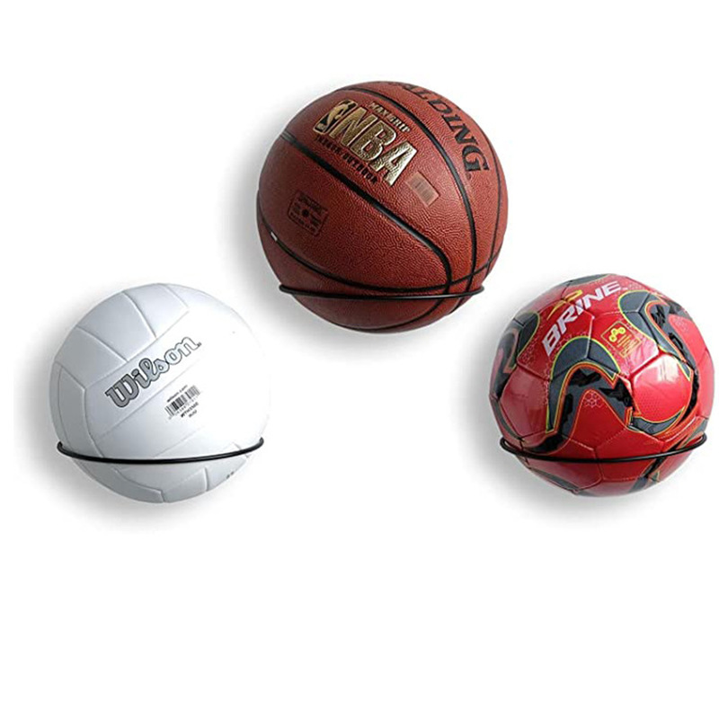 Support de rangement mural pour basket-Ball, étagère en fer polyvalente pour ballon de Football, gain de place, décoration de salon