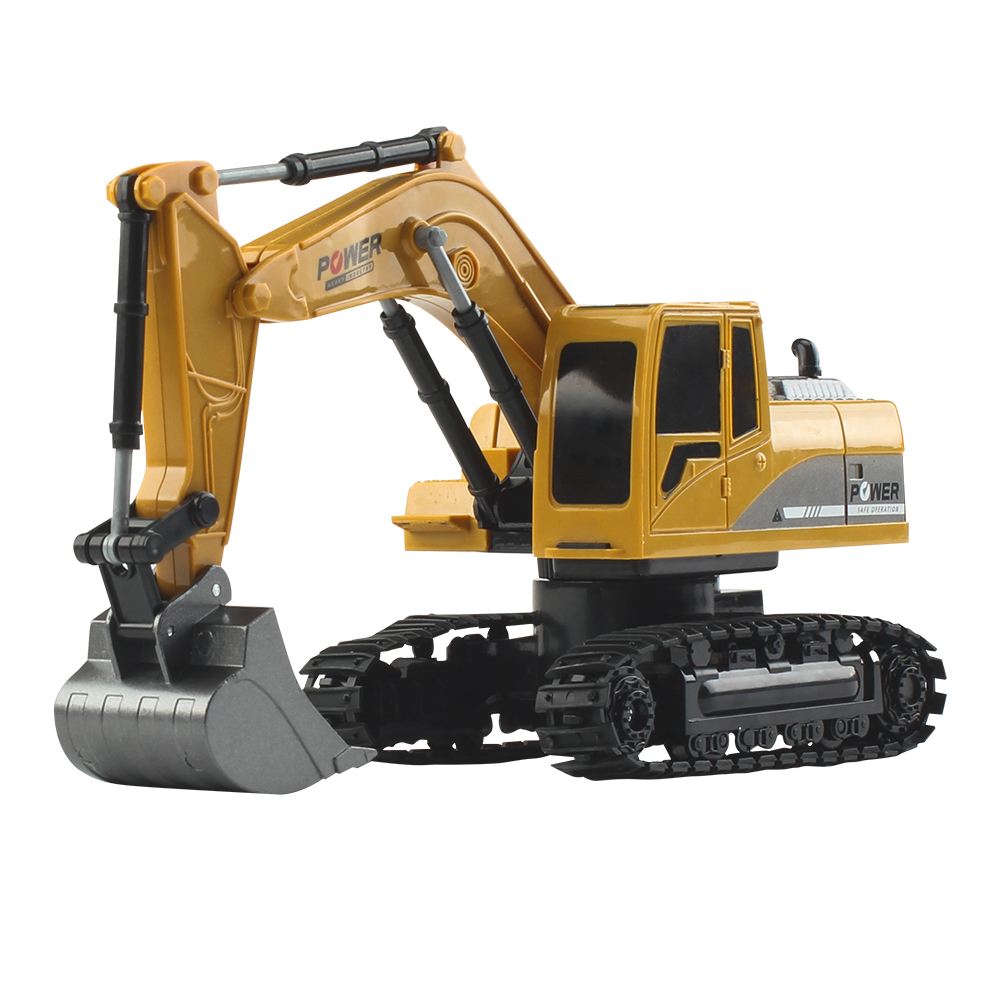 Mofun 1027 RC Excavator 1/24 6CH Vehicle Models With Light Music Children Toy Kid Remote Control Drive Machine