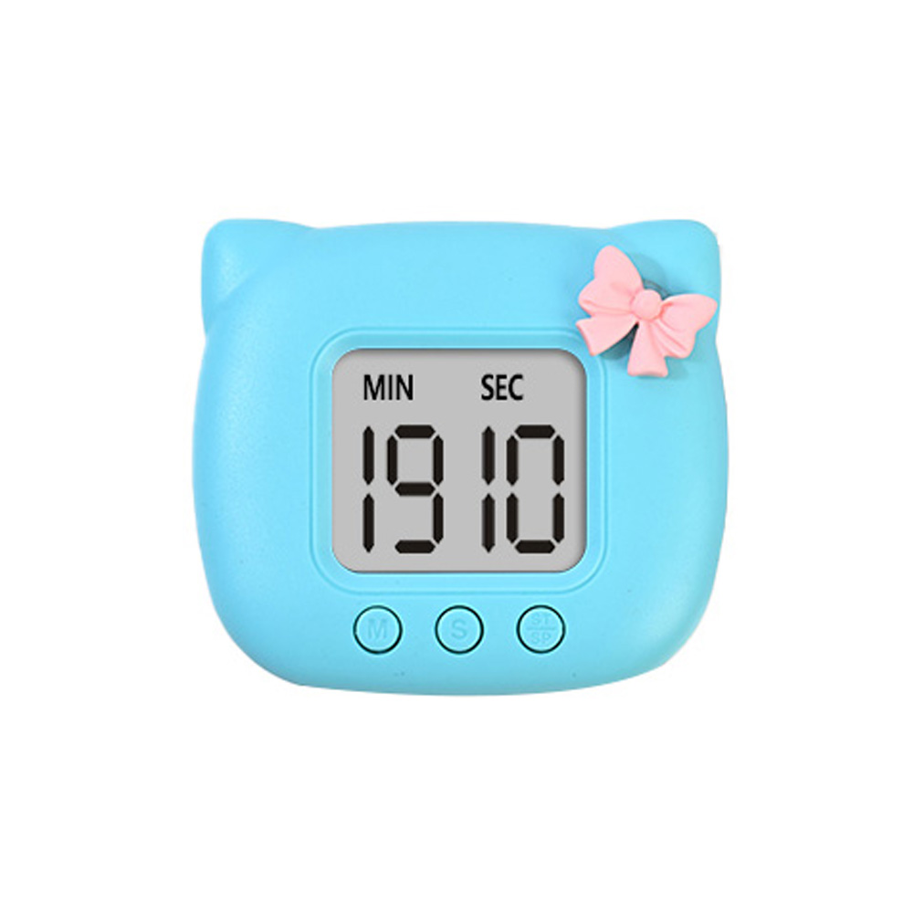 NOKLEAD Magnetic Kitchen Timer Digital Timer Manual Countdown Rotary Timer Mechanical Cooking Timer Cooking Shower Stopwatch: green