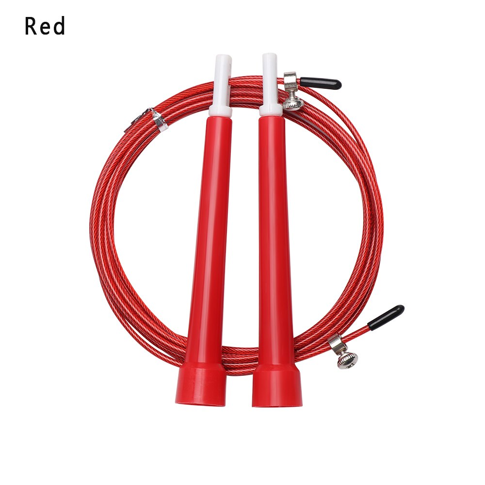 1PC ABS Handle Adjustable Steel Wire Jump Ropes Aerobic Exercise Lose Weight Skiping Rope Body Building Fitness Accessories