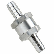 10mm Fuel check valve 3/8\\\" Aluminium Fuel Line Non Return Diesel Water Parts