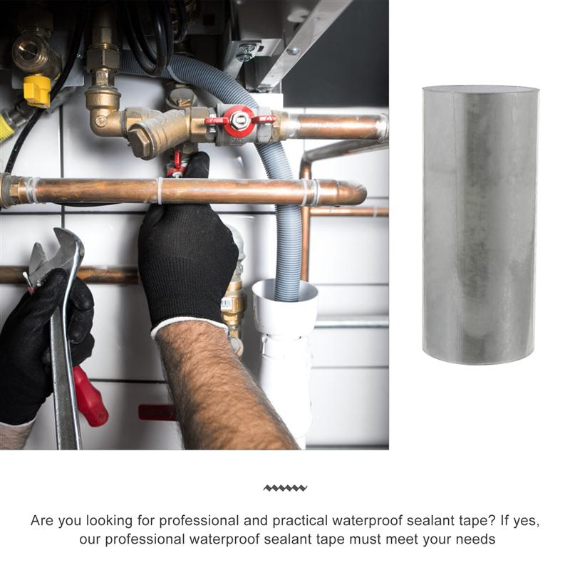 1 Roll Outdoor Leakage Repair Waterproof Tape Garden Water Pipes Tapes Leak-Trapping Tape Water Bucket Basin Leak Repair Tape