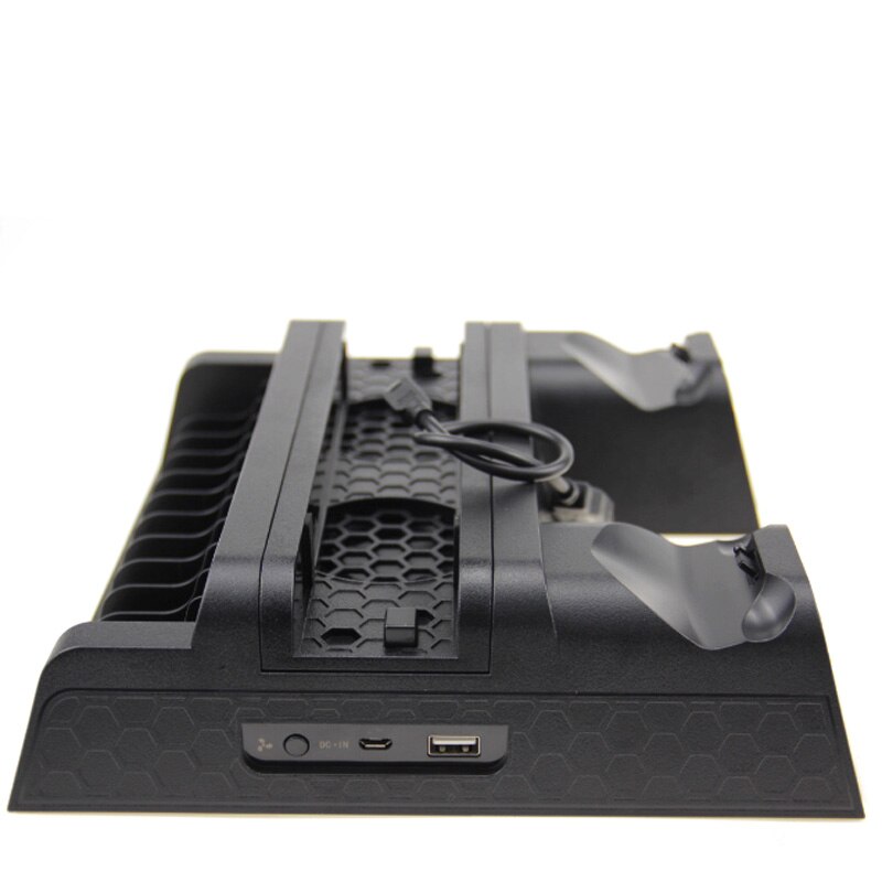 To Brazil For PS4/PS4 Slim PRO Vertical Stand with Cooling Fan Cooler Dual Controller Charger Charging Station for Playstation 4
