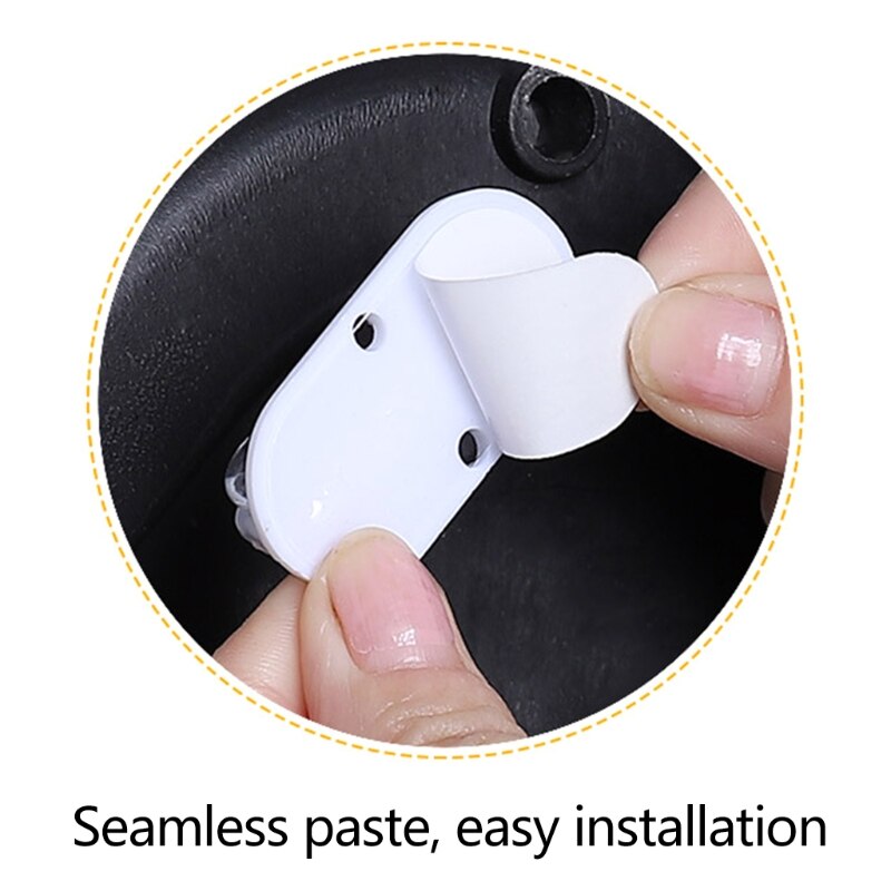 Zelfklevende katrol opbergdoos wieltjes prullenbak zelfklevend meubelwieltje thuis stil geen krassen 4 stuks