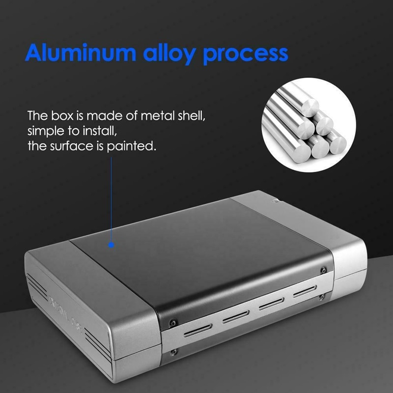 5.25 inch Optische Drive Case 3.5 inch SATA USB2.0 Externe HDD CD DVD Externe Behuizing EU Plug