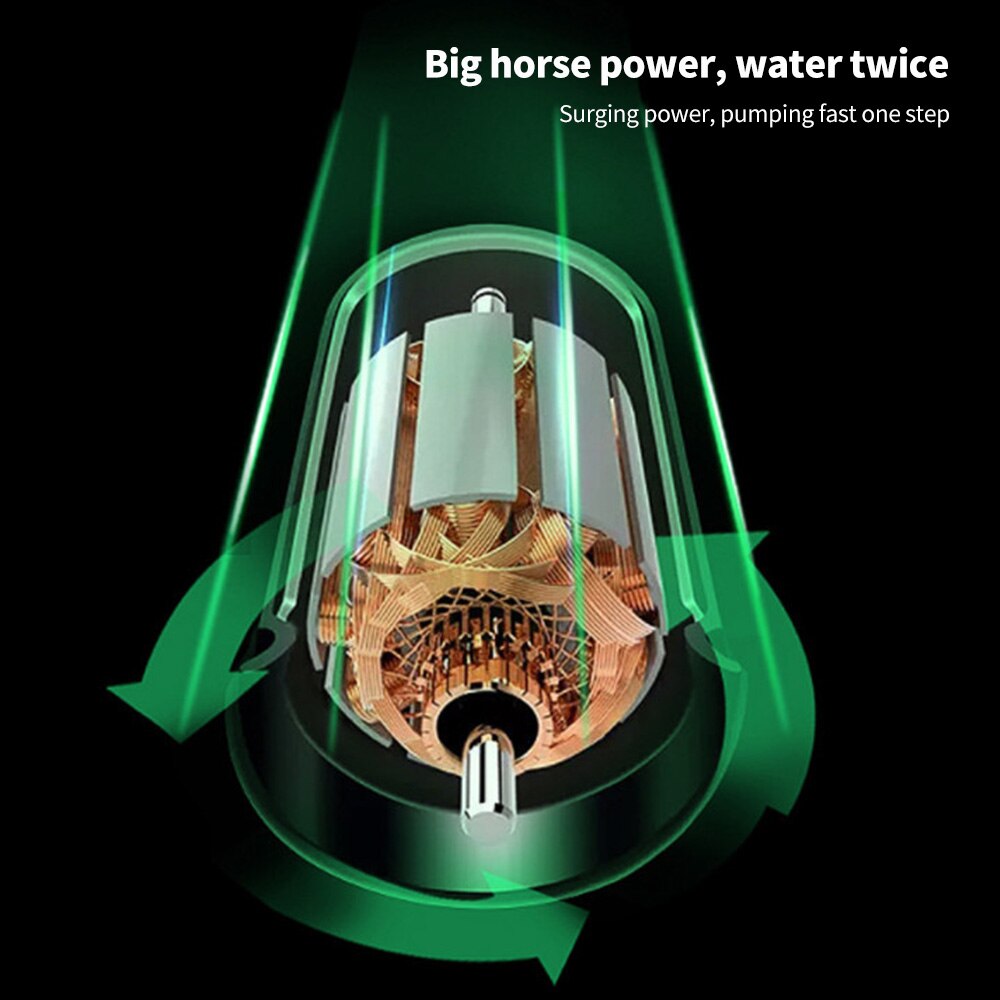 Intelligent genopladelig vandpumpe drikkefontæne vanddispenser husstand automatisk drikkespand dispenser pumpe