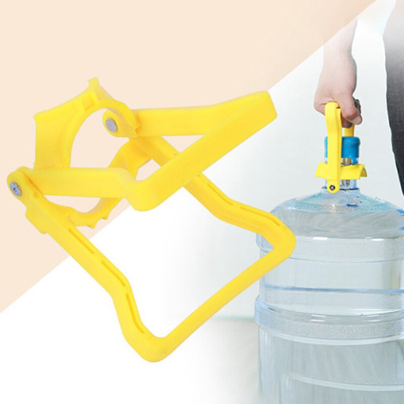 1 x flerfunktionshandtag för vatten på flaska i plast, energibesparande och förtjockad hink med dubbla hinkar, handtag med dubbla hinkar