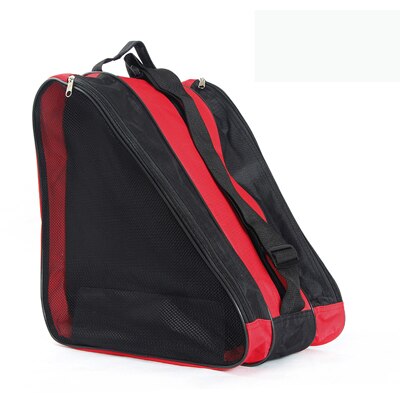 ! Kids Volwassen Ijs Inline Roller Skate Schoenen Ski Snowboots Bag Portable Carry Schoudertas Grote Capaciteit: Red