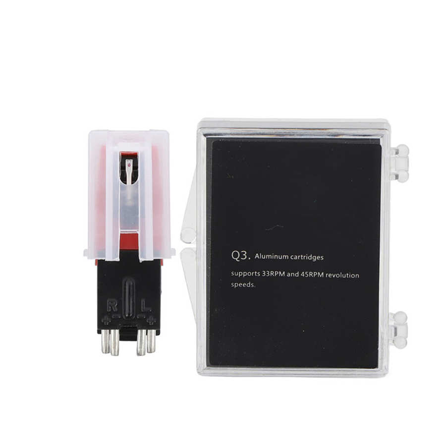 Sähkömagneettinen stereokaksoisneulakynä lp-vinyylisoittimelle usb levysoitin magneettinen pää fonografipää (pickup) lisävaruste
