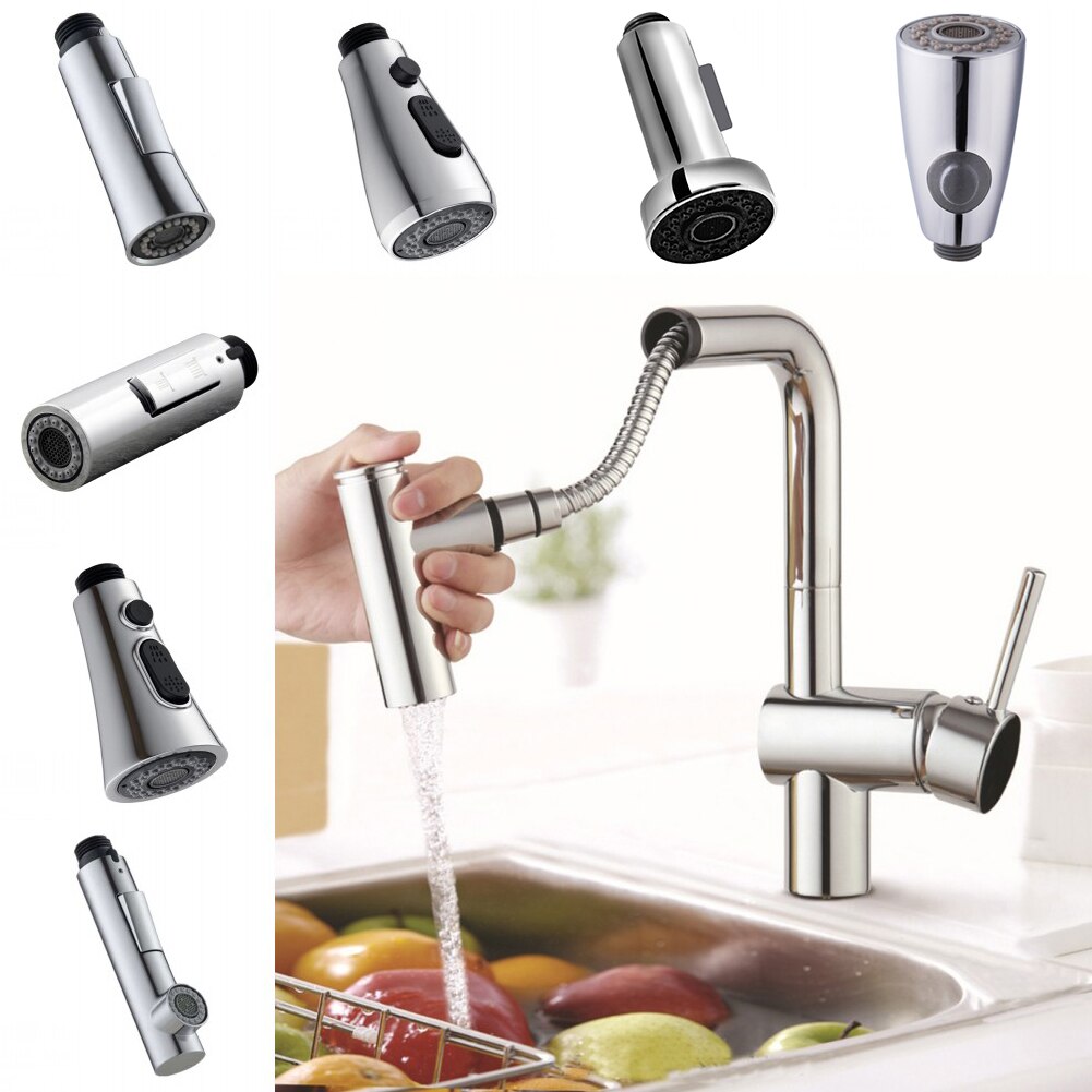 Spare Tap Sproeikop Kraan Trek Douchekop Handheld Mengkraan Voor Keuken Badkamer