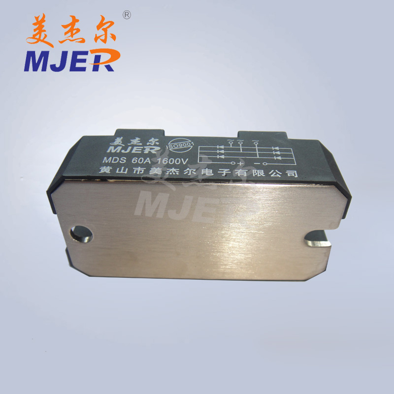 Mds 60a trefaset bro ensretter diode moduler mds 60a 1600v fushi