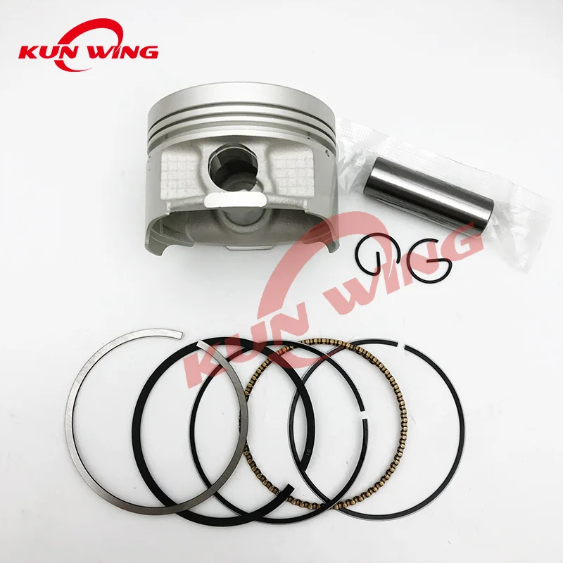 Kit de pasador de 13mm de anillo de pistón de 56,5mm para piezas de motor de motocicleta HONDA CG125 ZJ125 CG 125