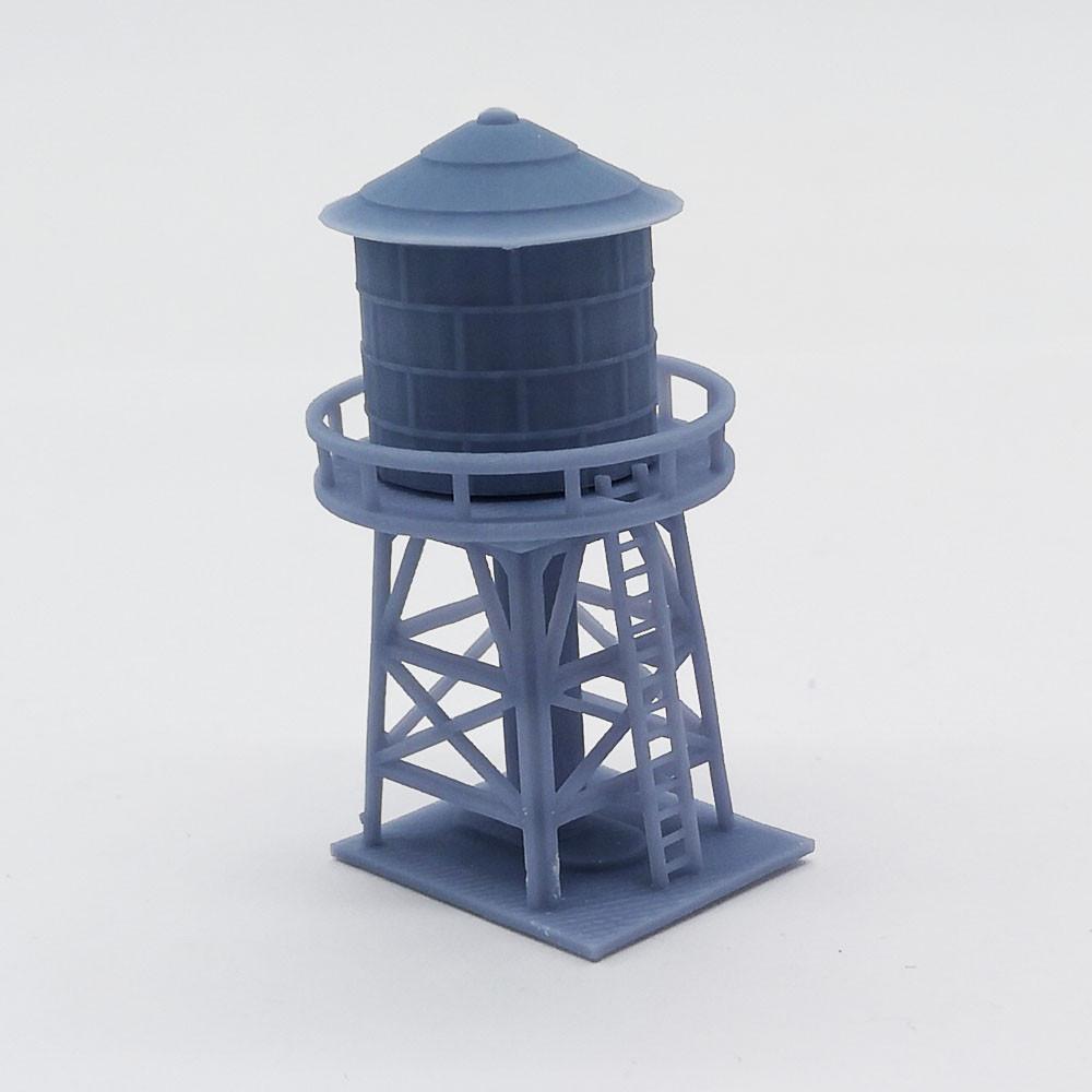 Outland Models Train Railway Layout Trackside Building Set N Scale 1:150: Water Tower