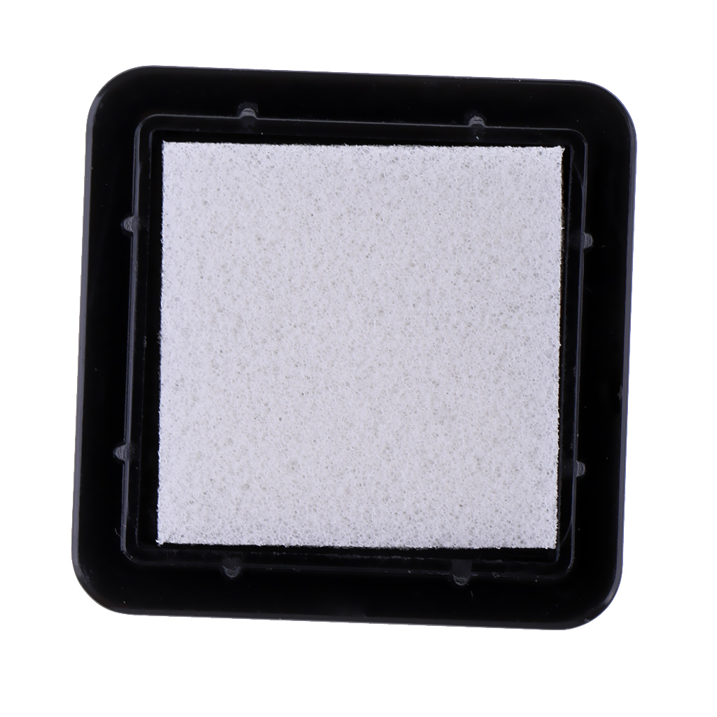 10x almohadilla de tinta seca sin colores en la esponja para sellos tela madera manualidades de papel