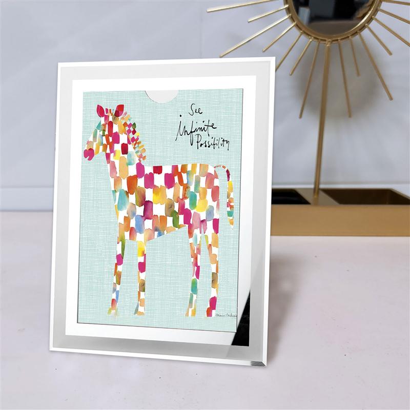 Crystal Glass Photo Frame Desktop Decorative Photo Frames Certificate Picture Frame Picture Holder Home Decor With Lace