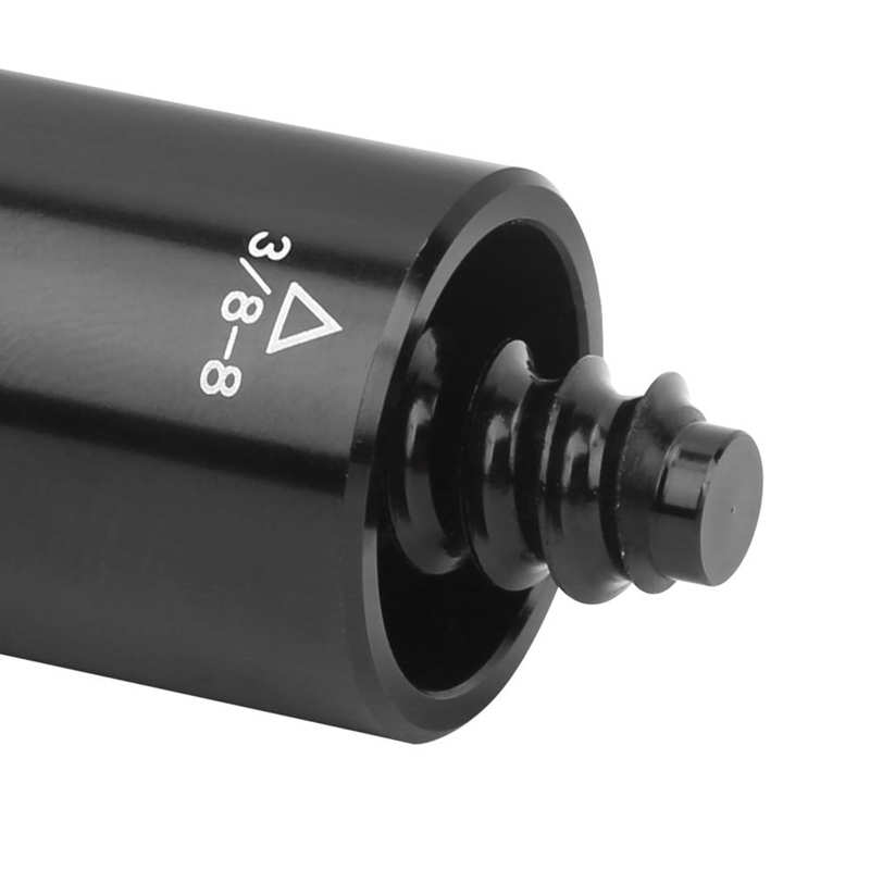 Zwembad aluminium verlengstuk middenadapter telescopische biljartverlenger oefenbiljart voor zwembadrecreatie