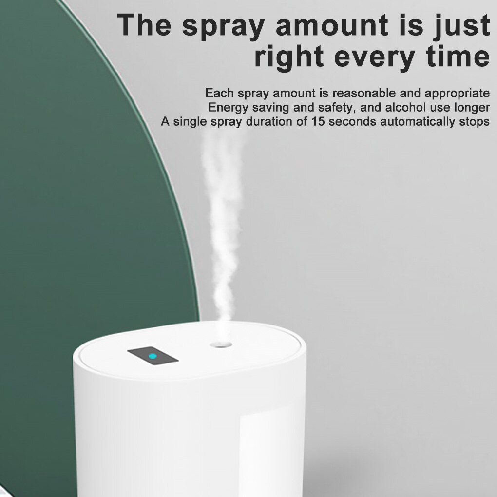 Automatic Alcohol Sprayer Mini Infrared Induction Atomizer Non-Contact Hand Washing Dispenser Spray Bottle