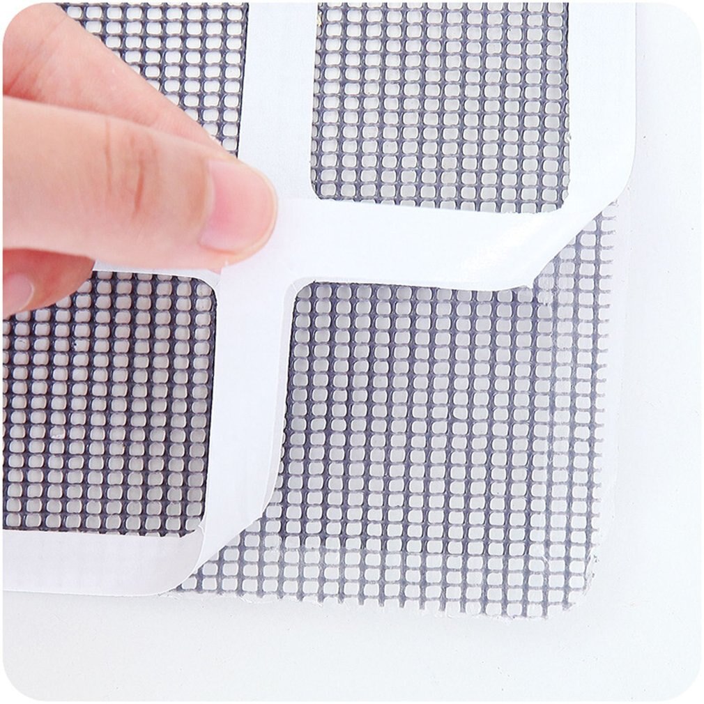 3Pcs/Set Fly Mosquito Door Window Net Mesh Screen Curtain Netting Patch Repairing Broken Holes Sticker Mesh Sticky Wires Patches
