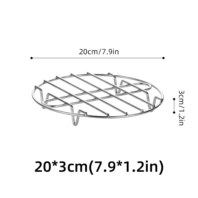 Kuchenka mikrofalowa pusta siatka grill ze stali nierdzewnej wysokie podwozie smażona półka wspornik frytkownica powietrzna akcesoria kuchenne robić kuchenki grill: śliwka