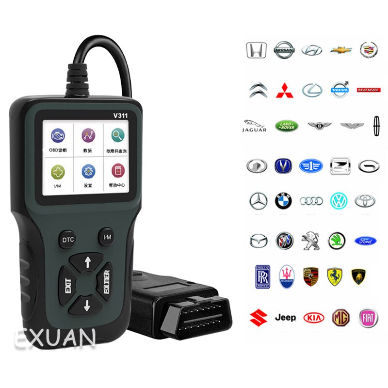detector computer diagnostic instrument fault code clear vehicle condition exhaust detection annual review obd2 driving computer