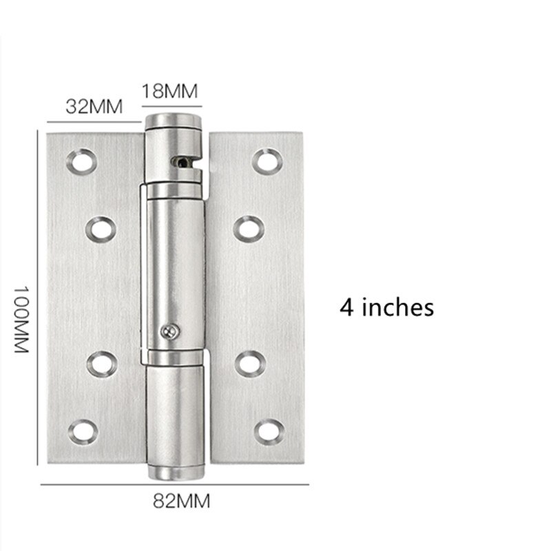 Thicken Stainless Steel Hydraulic Hinge Window Cabinet Door Connector Furniture Spring Mute Hinges Home Hardware Accessories