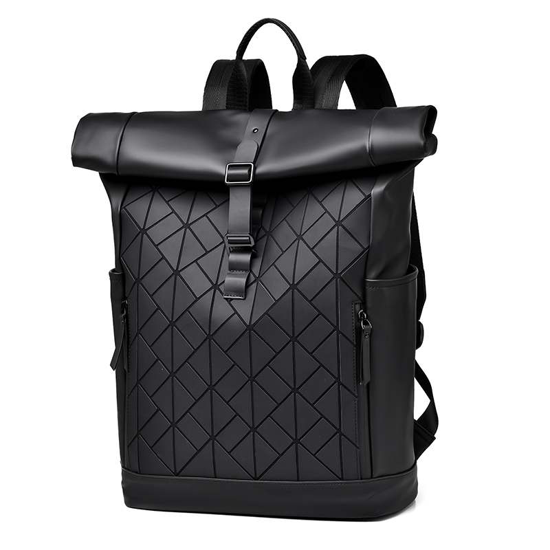 Mochila moderna, bolsa de ombro elegante, mochila casual para laptop, design gradiente moderno para uso diário, viagens e adolescentes: CÉU AZUL