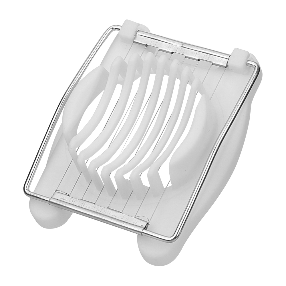 HILIFE Manual Food Processors Egg Slicers Chopper Staainless Steel Fruit Cutter Egg Tools Kitchen Tools Gadgets: White