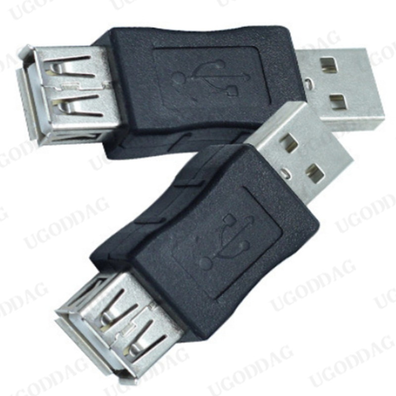 USB2.0 AM mannelijk naar AF vrouwelijk adapter USB mannelijk naar mannelijk adapter verlengkop USB vrouwelijk naar vrouwelijk conversiekabel