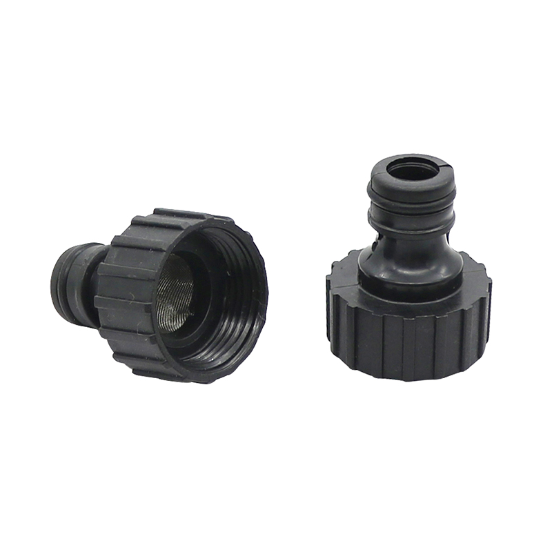 3/4 " kran hurtigkobling med filter vannrør kobling vaskemaskin armaturer slange kran kobling kran skjøt 5 stk.: misligholde tittel