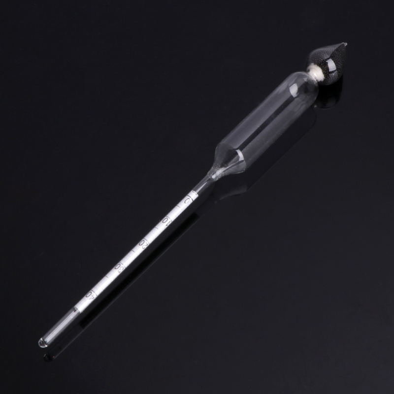 3 sztuk 0-100% areometr alkoholomierz próbnik zestaw miernik stężenia alkoholu + termometr