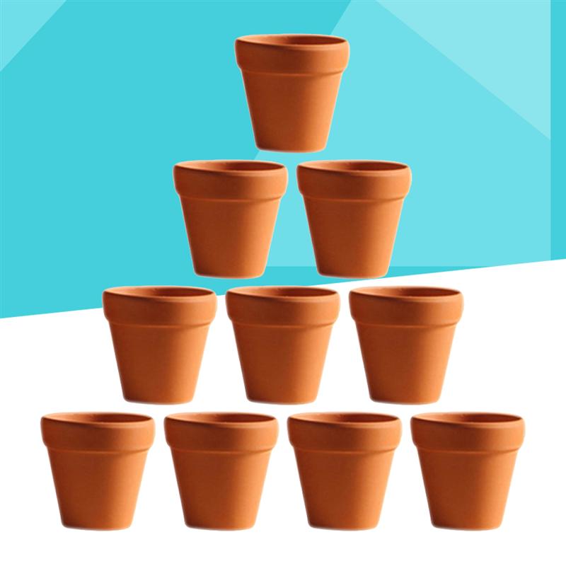 20 stk rød keramikk blomsterpotte terrakotta potte keramisk keramikk planter blomsterpotter saftige planteskole potter flott for planter håndverk