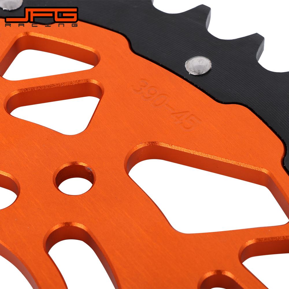 Motorcycle CNC 45T Rear Chain Sprocket For KTM 125 390 Duke ABS 125 RC ABS 125 RC 390 RC