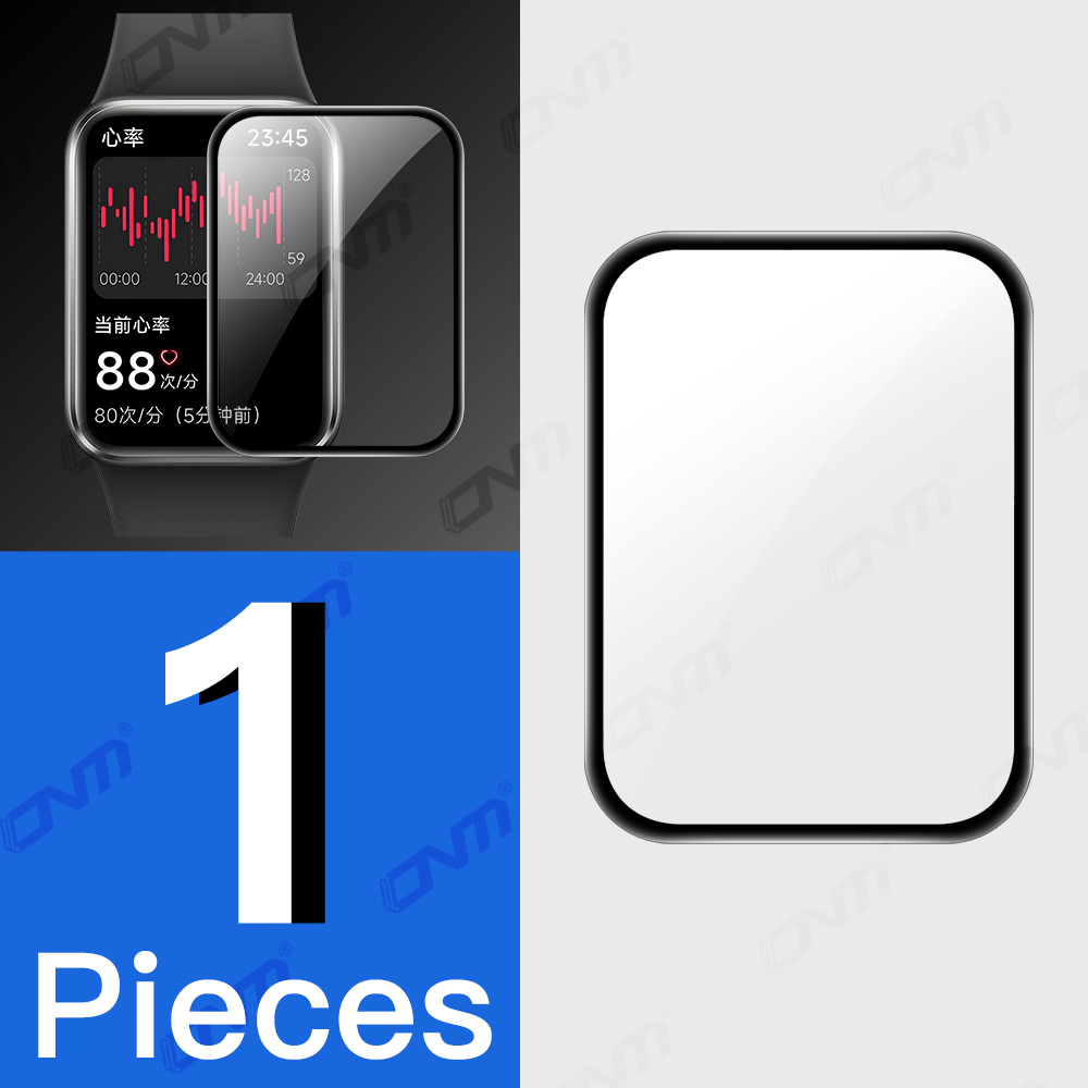 5D Protective Film for Xiaomi Mi Band 9 Pro Screen Protector Anti-scratch Soft Film MiBand 9 Pro Accessories (Not Glass): Khaki