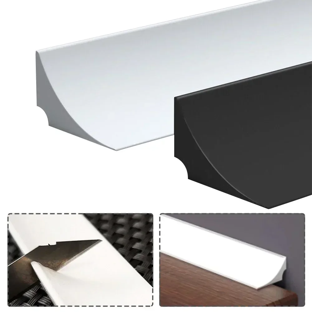 Silicone Water Barrier Bathroom Kitchen Floor Retaining Waterproof Barrier Bendable Countertop Waterstop Strip