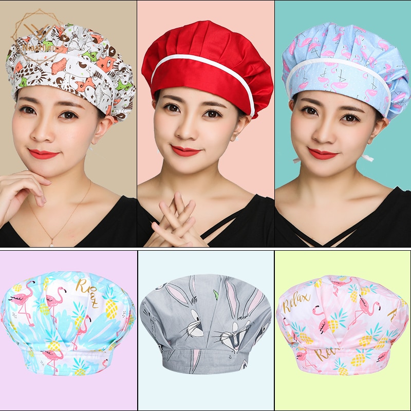unisex Elastische Einstellbare Kappen Cafe Bar Küche Restaurant Hotel Bäckerei Kellner Arbeit Hüte Atmungsaktive Koch Uniformen Werkstatt Kappen