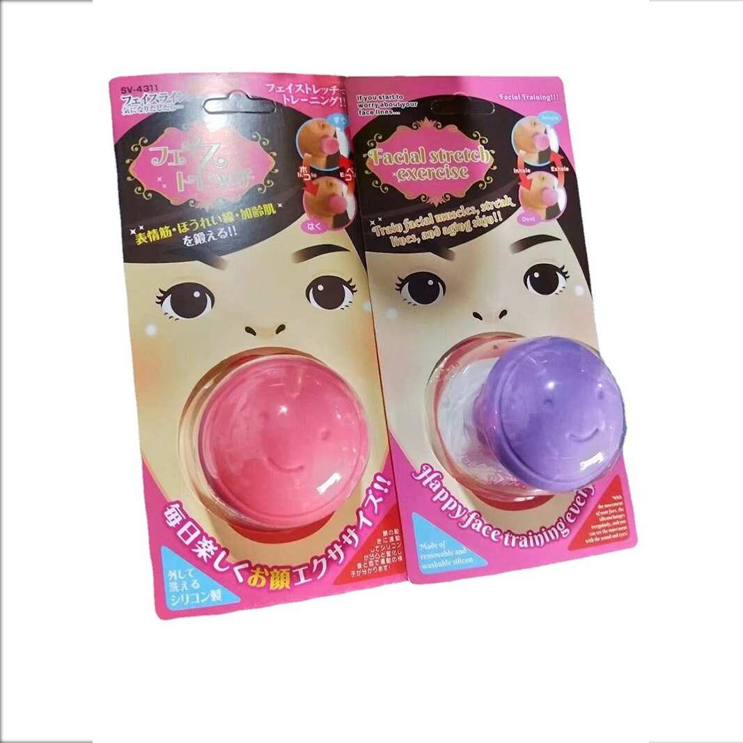 Face-Lifting&amp;Tightening Face Double Chin Masseter Removal Facial Muscle Breathing Exercise Massage Trainer Accessories