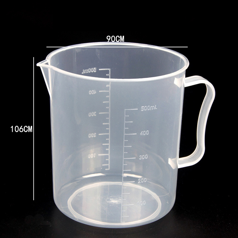 200/250/500/1000/1500/2000ML Plastic Measuring Cup Jug Pour Spout Surface Kitchen: N3