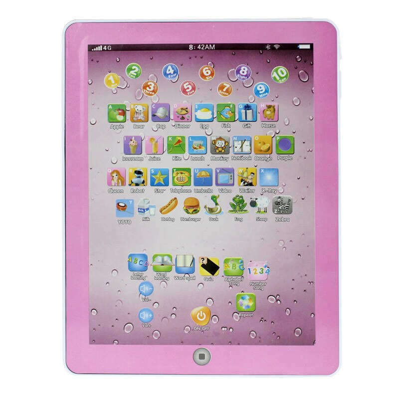 Kind Touch Type Computer Tablet Engels Leren Studie Machine Speelgoed Kinderen Speelgoed Voor Kinderen Игрушки